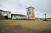 Chinchero, the colonial church erected on Incan walls 